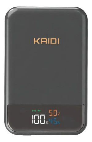 Powerbank Kaidi KD-998 10000mAh Indução Magnética USB-C Rápido