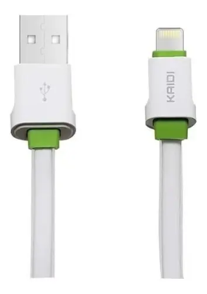 Cabo Carregador Kaidi 2 Metros Para Iphone 6 7 8 Xs 11