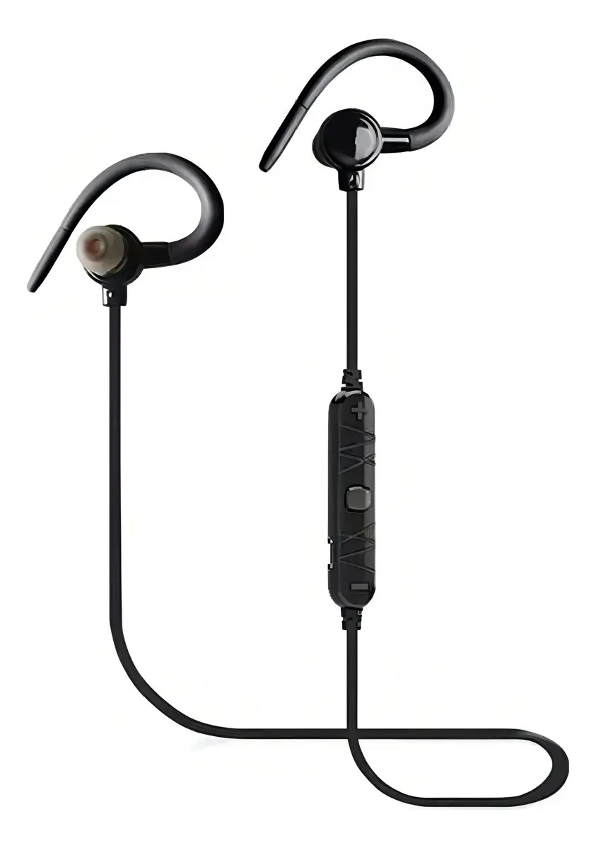Fone de Ouvido Esportivo Bluetooth Kaidi KD-904 Preto In-Ear Corrida - Imagem 3