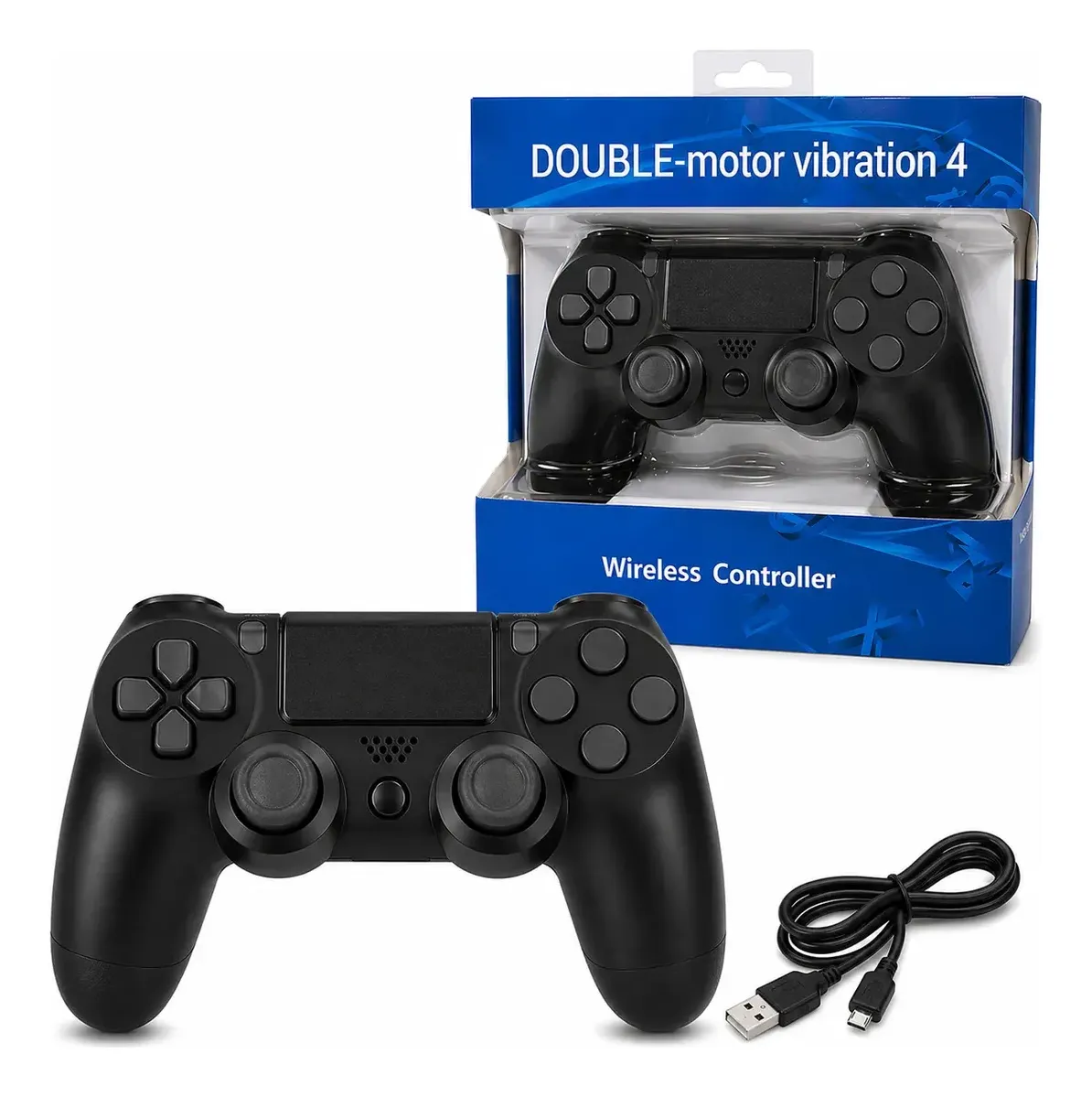 Controle Bluetooth Sem Fio Para Ps4 Double Vibration Wireles