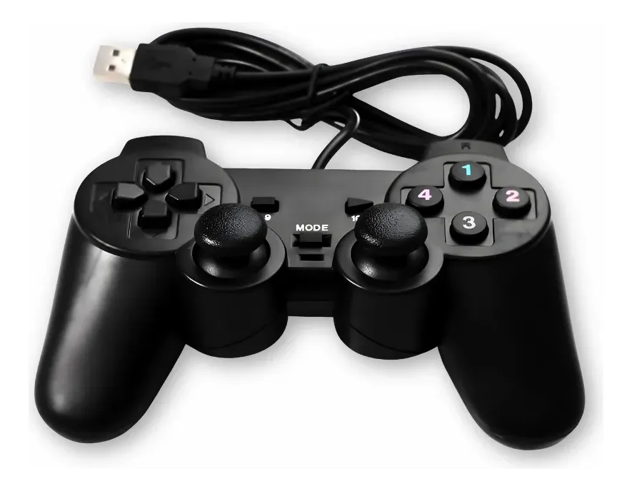 Controle Usb Para Pc Computador Notebook Joystick Dualshock - Imagem 2