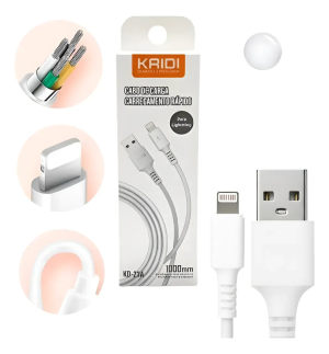 Cabo Para Iphone 6 7 8 X Xs 11 Se 12 Xr 13 14 Kaidi Usb