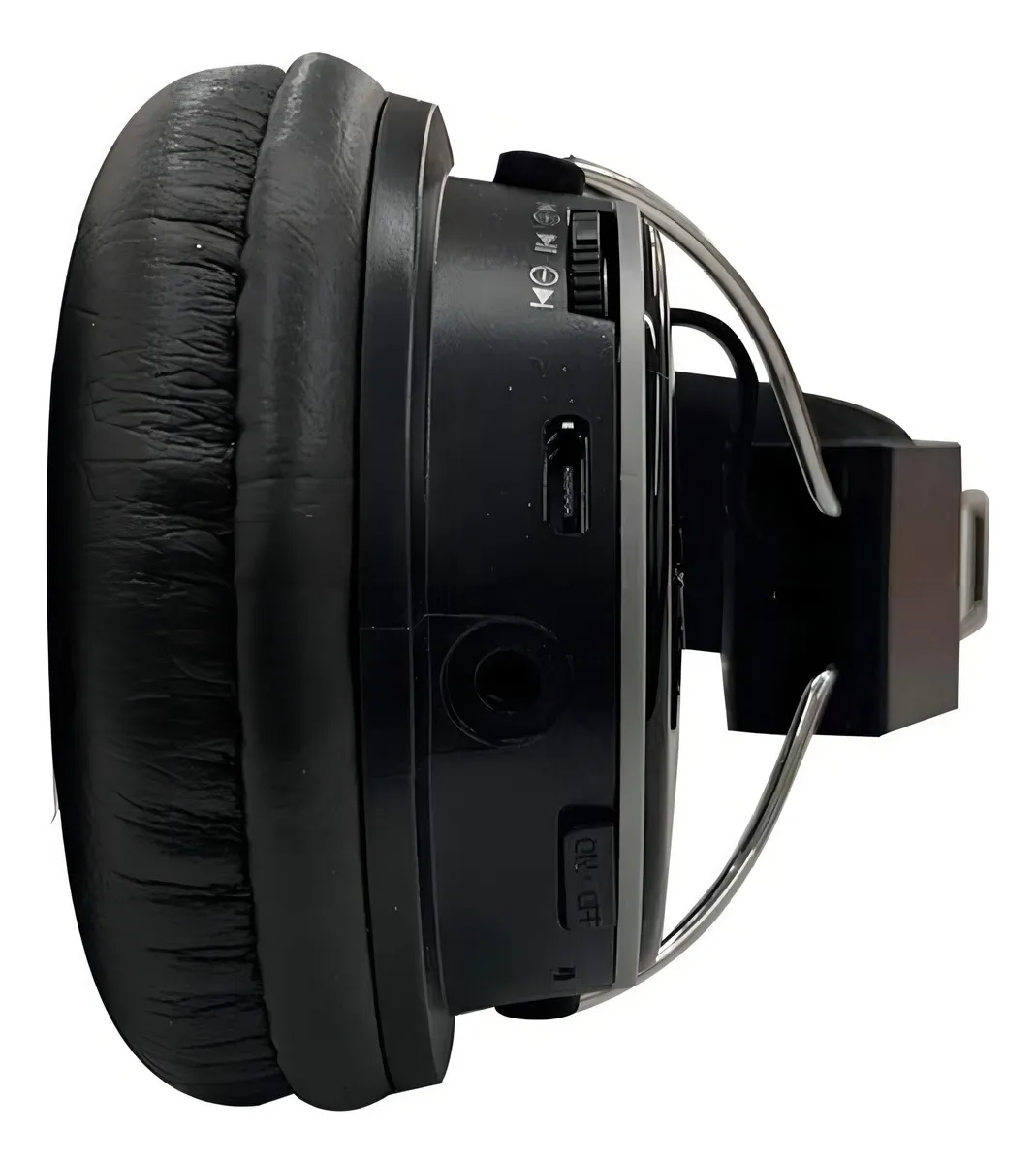 Fone de Ouvido Gamer Bluetooth Kaidi KD-752 Preto Sem Fio com Microfone - Imagem 2