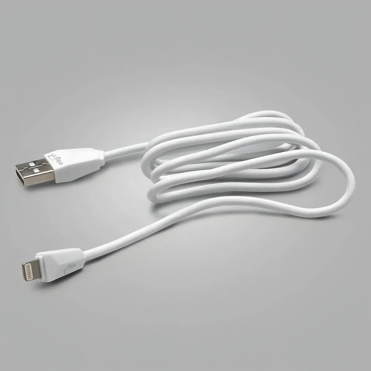 Cabo Lightning Apple Recarga Rápida- ELG Cor Branco - Imagem 2